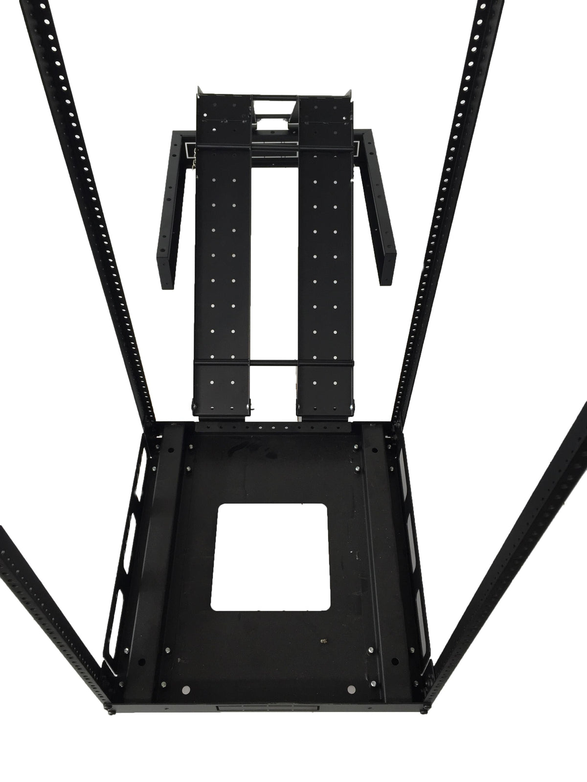 Domolift Armadio rack estraibile 44U assemblato, vista frontale