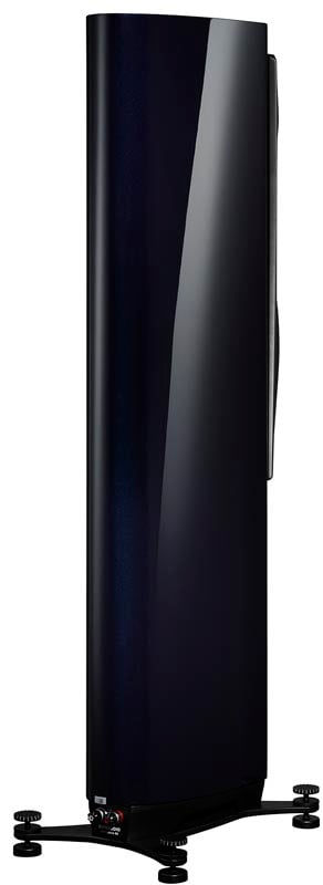 Dynaudio Confidence 30, finitura Midnight High Gloss, pannello posteriore
