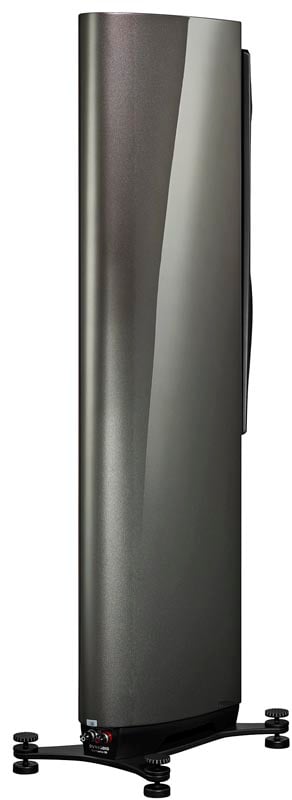 Dynaudio Confidence 30, finitura Smoke High Gloss, pannello posteriore
