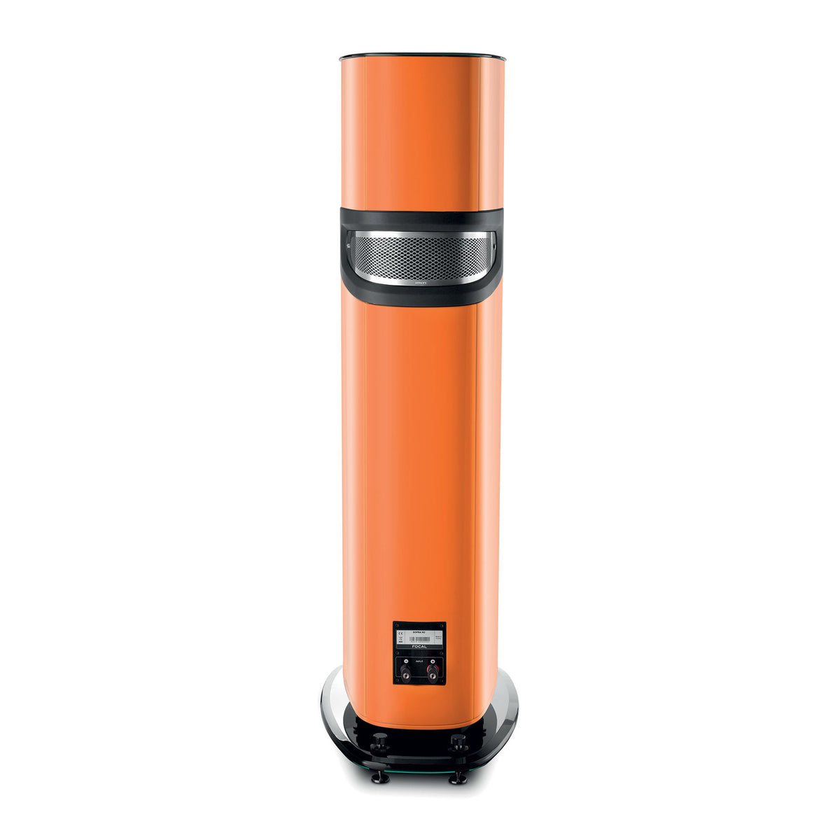 Focal Sopra N°2, Vista posteriore Finitura Arancione