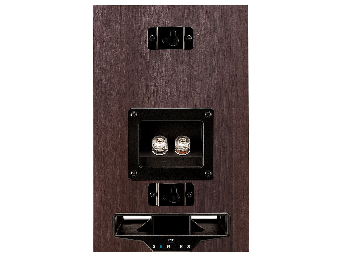 Fyne Audio F5E — Vista posteriore Finitura Noce