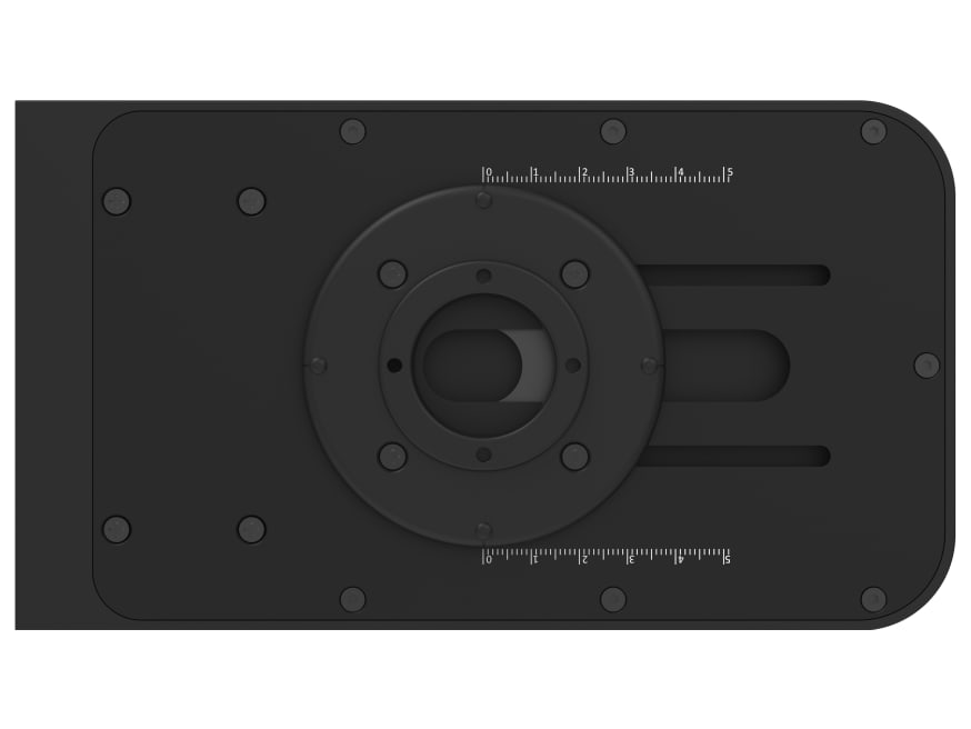 IPORT CONNECT Mount — SideMount PoE+, vista posteriore