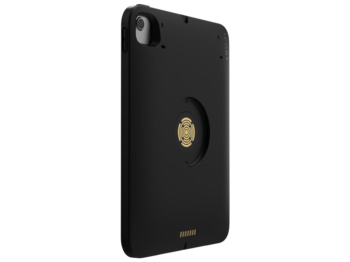 IPORT CONNECT PRO Case — Nero, vista posteriore di tre quarti