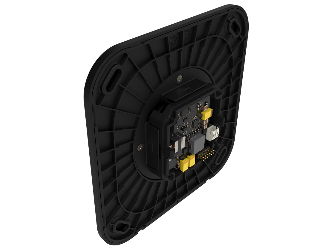 IPORT CONNECT PRO WallStation — Nero, vista posteriore di tre quarti