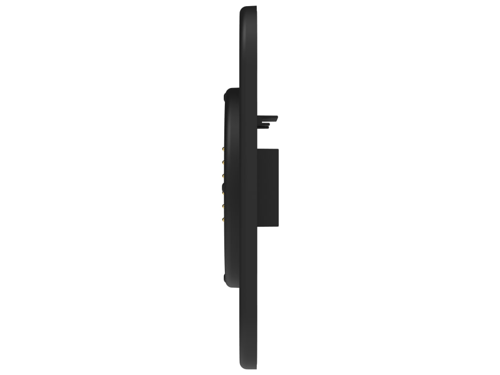 IPORT CONNECT PRO WallStation — Nero, vista laterale