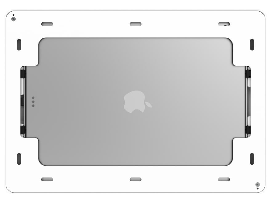 IPORT Surface Mount System — Bianco, vista posteriore