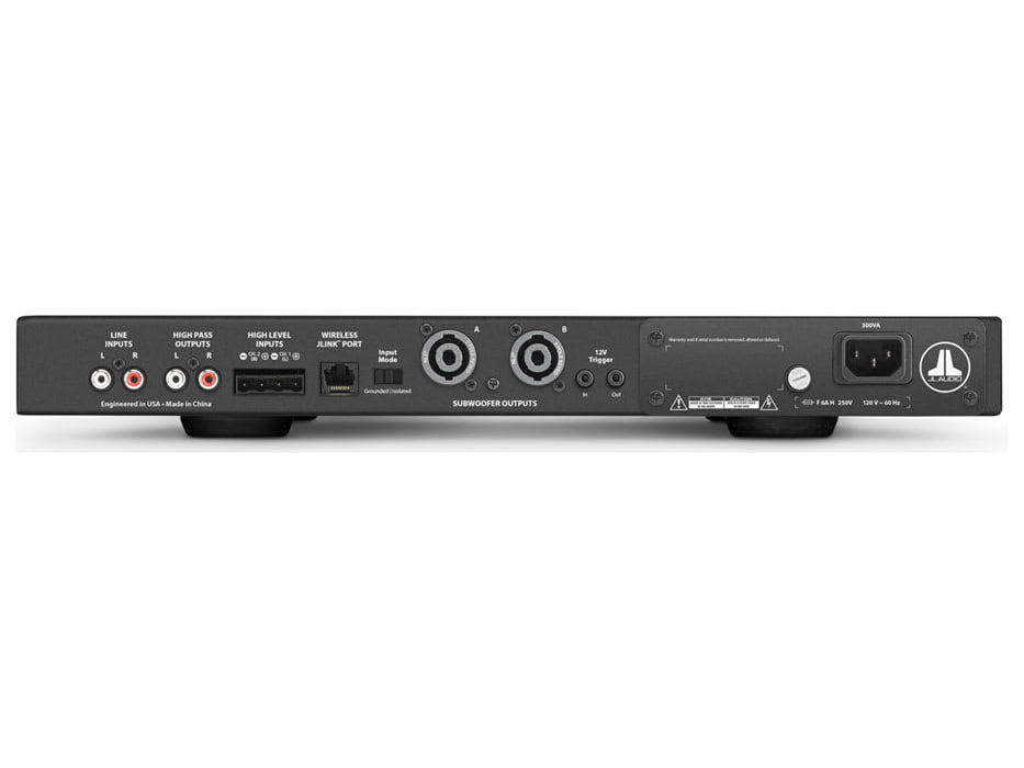 JL Audio Fathom IWS-SYS-108 — Amplificatore SA-600W, vista posteriore