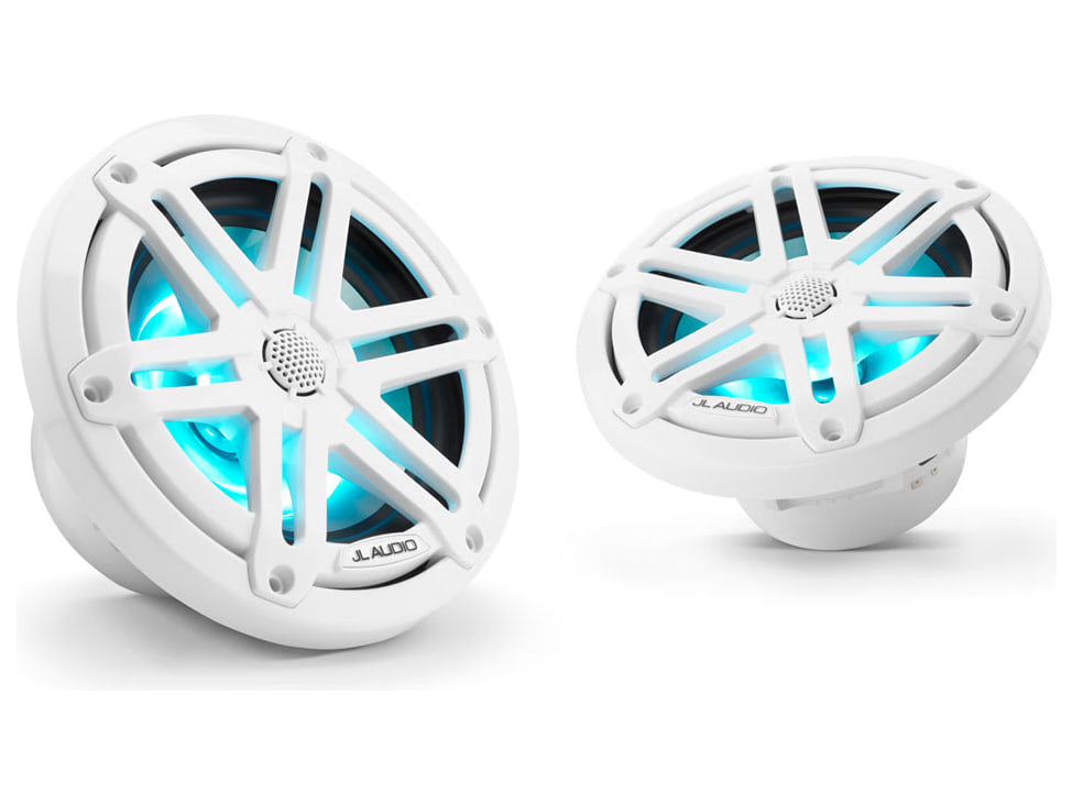 JL Audio M3-650X — Coppia, Sport Gloss White / Con RGB