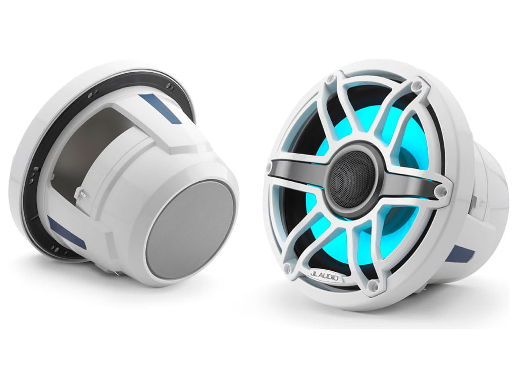JL Audio M6-880X — Coppia, Sport Gloss White / Con RGB