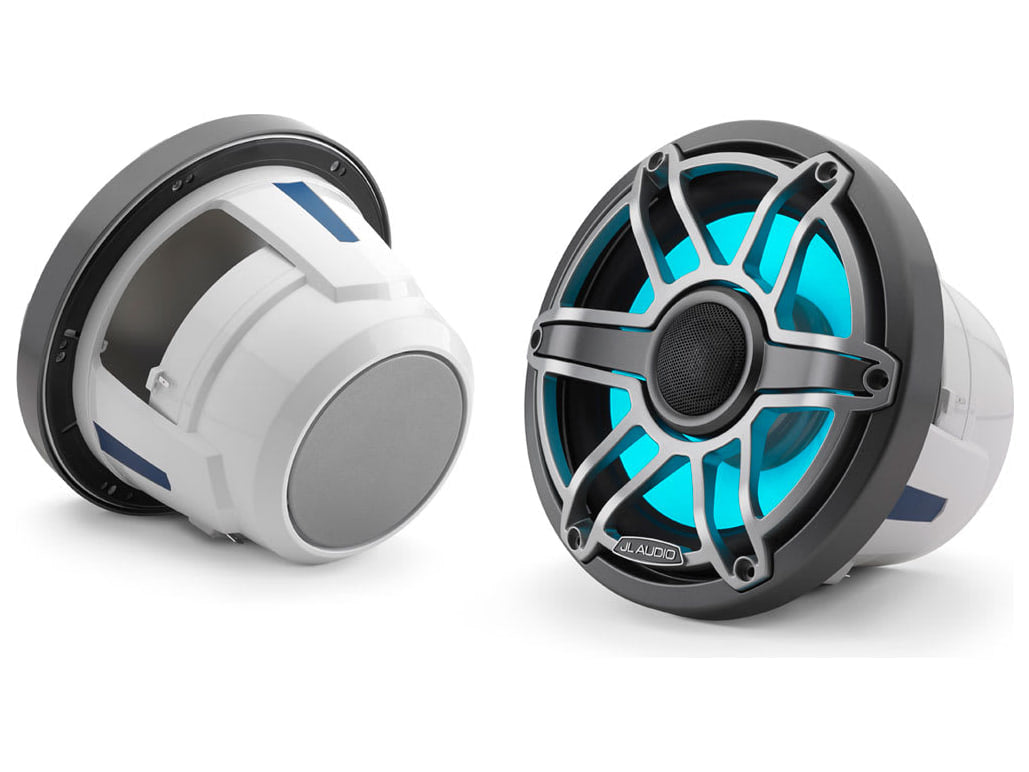 JL Audio M6-880X — Coppia, Sport Gunmetal Titanium / Con RGB
