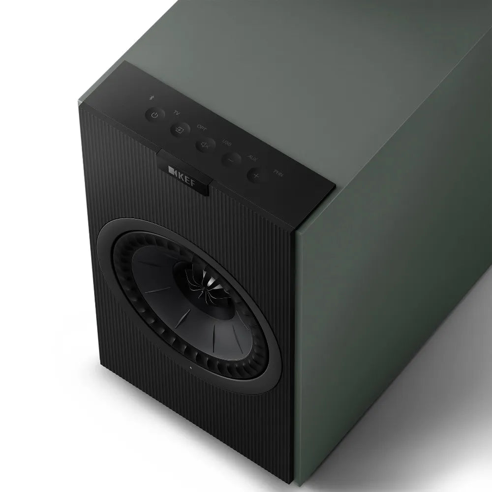 Kef Coda W, Dettaglio Finitura Moss Green