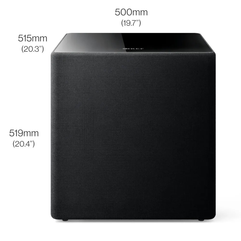 KEF Kube 15 MIE, disegno tecnico