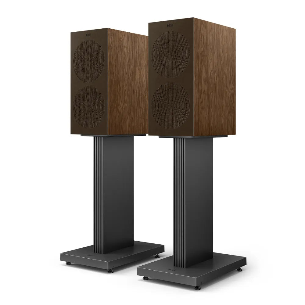 KEF R3 Meta, Dettaglio Finitura Noce