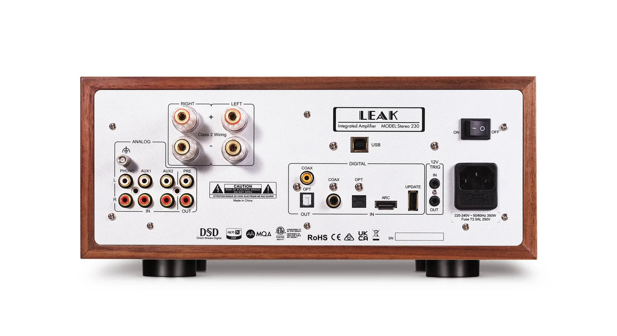 Leak STEREO 230, vista posteriore