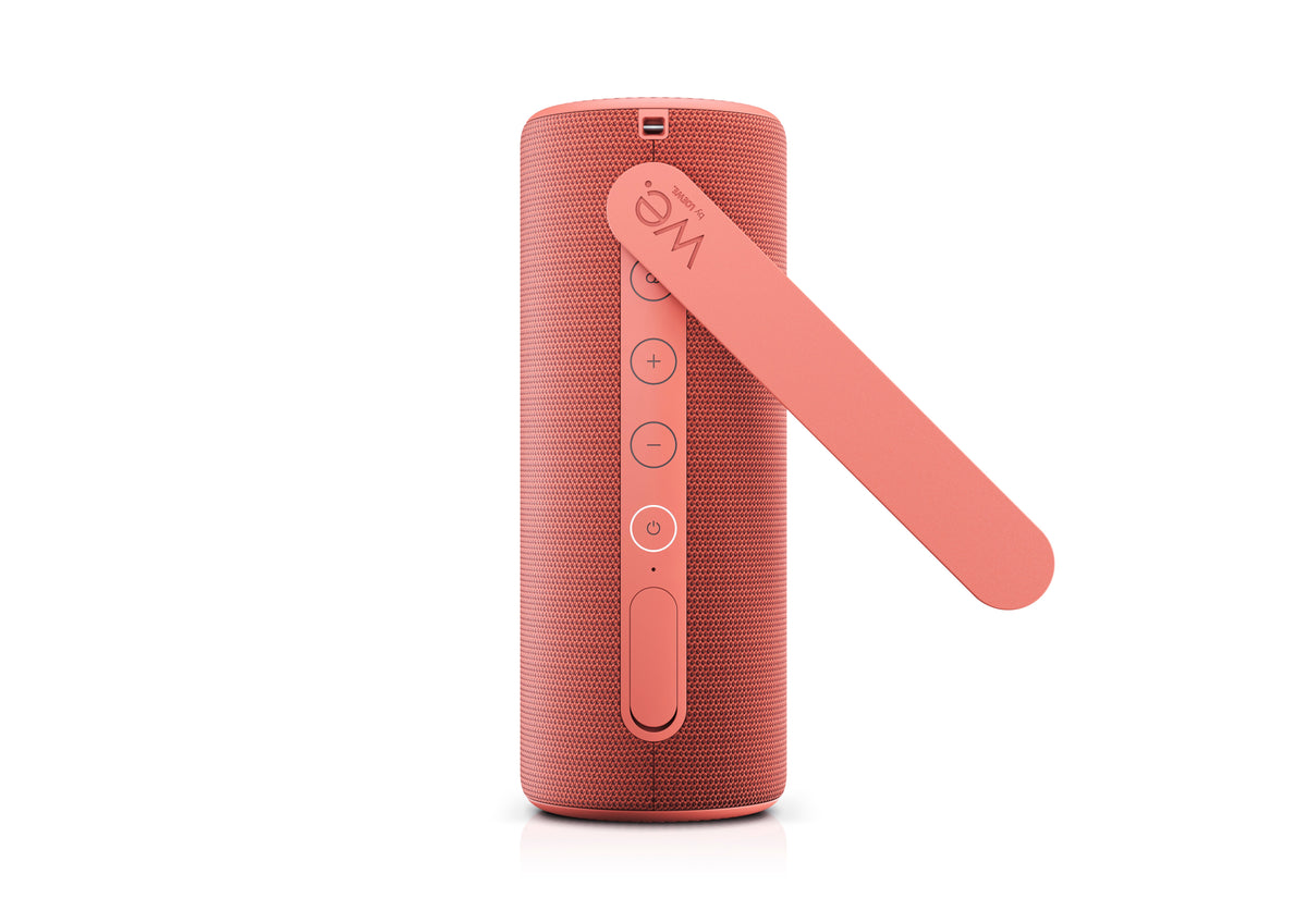 Loewe We. HEAR 1, Vista frontale 2 Finitura Coral Red
