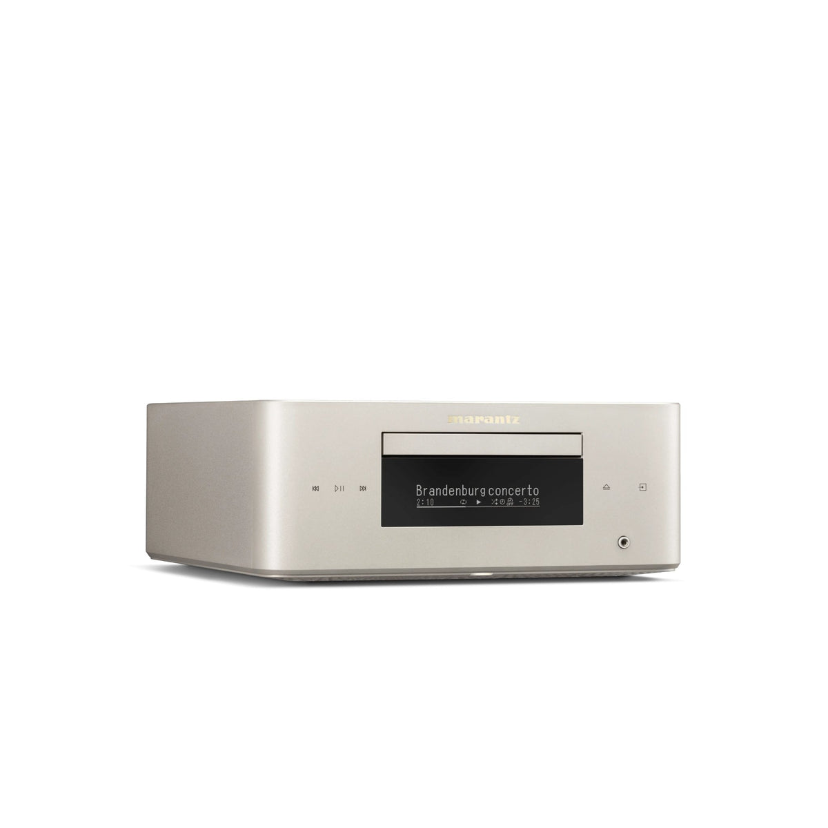 Marantz MCR 60n DAB, champagne, vista laterale