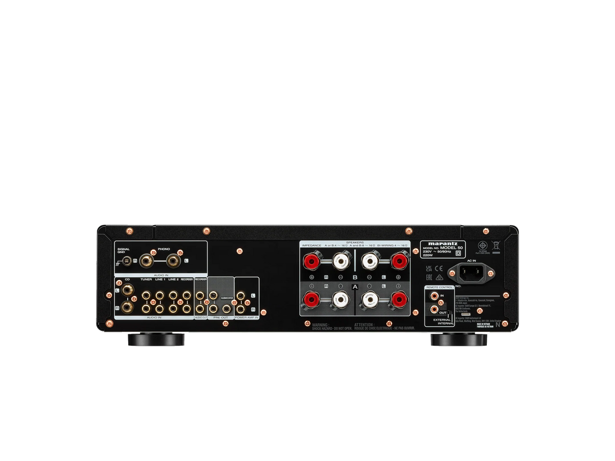 Marantz Model 50 — Vista posteriore