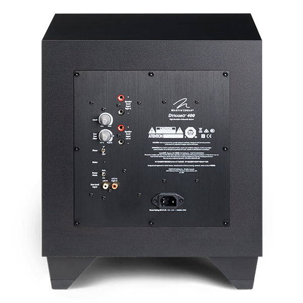 MartinLogan Dynamo 400, vista posteriore