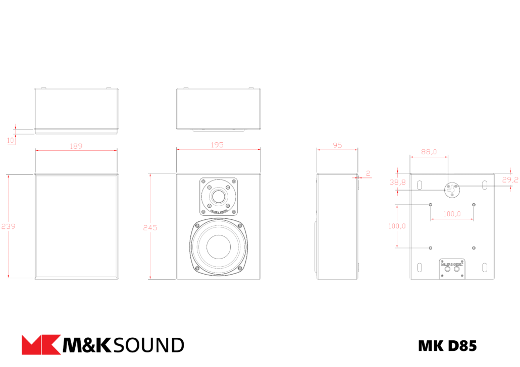 MK Sound D85 — Dettaglio