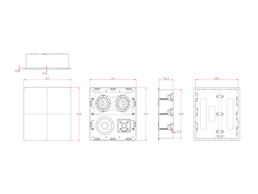 MK Sound IW-150T — Dettaglio