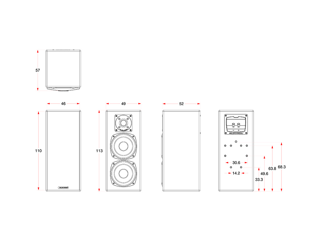 MK Sound LCR950 Speaker — Dettaglio