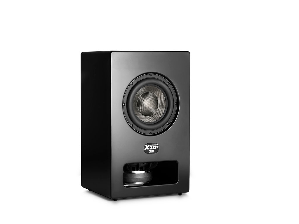 MK Sound SUB X10+ — Vista laterale