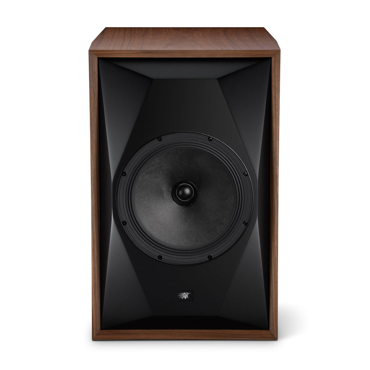MoFi SourcePoint 10, finitura noce, vista frontale