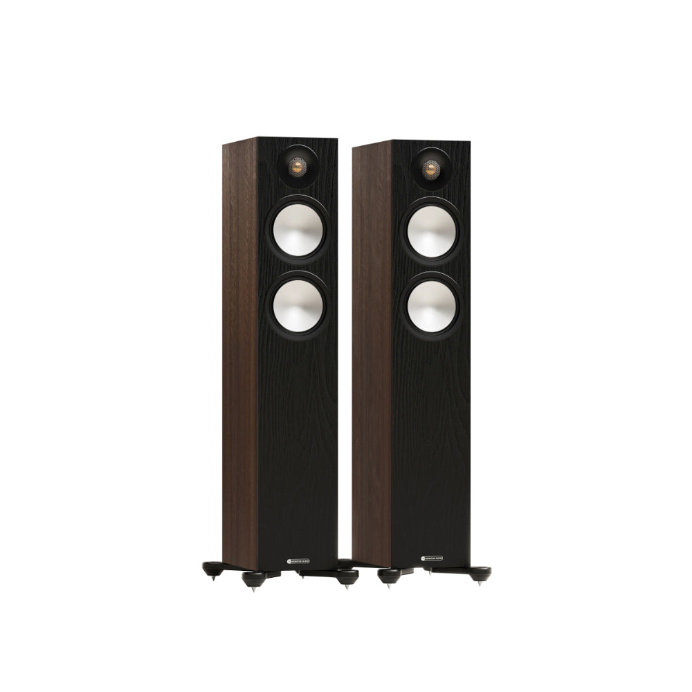 Monitor Audio Bronze 300 7G, finitura noce, coppia