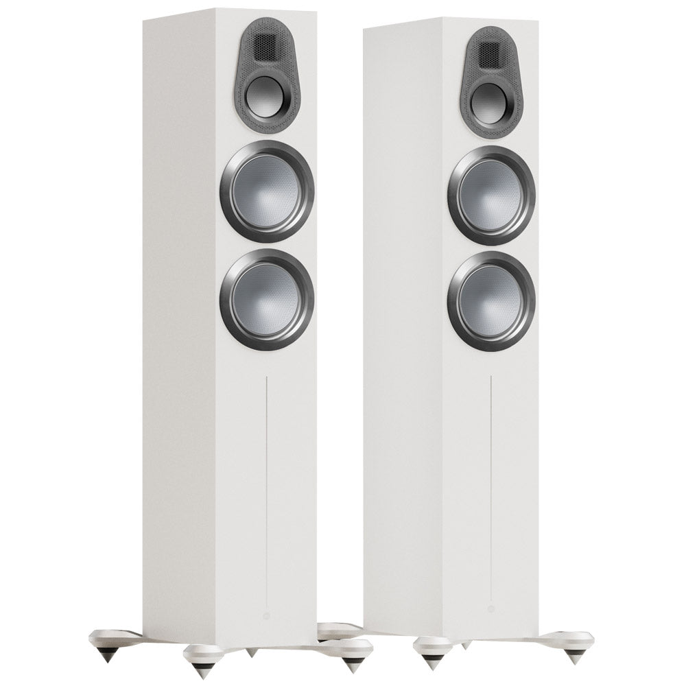 Monitor Audio Gold 300 6G, finitura bianco satinato, coppia