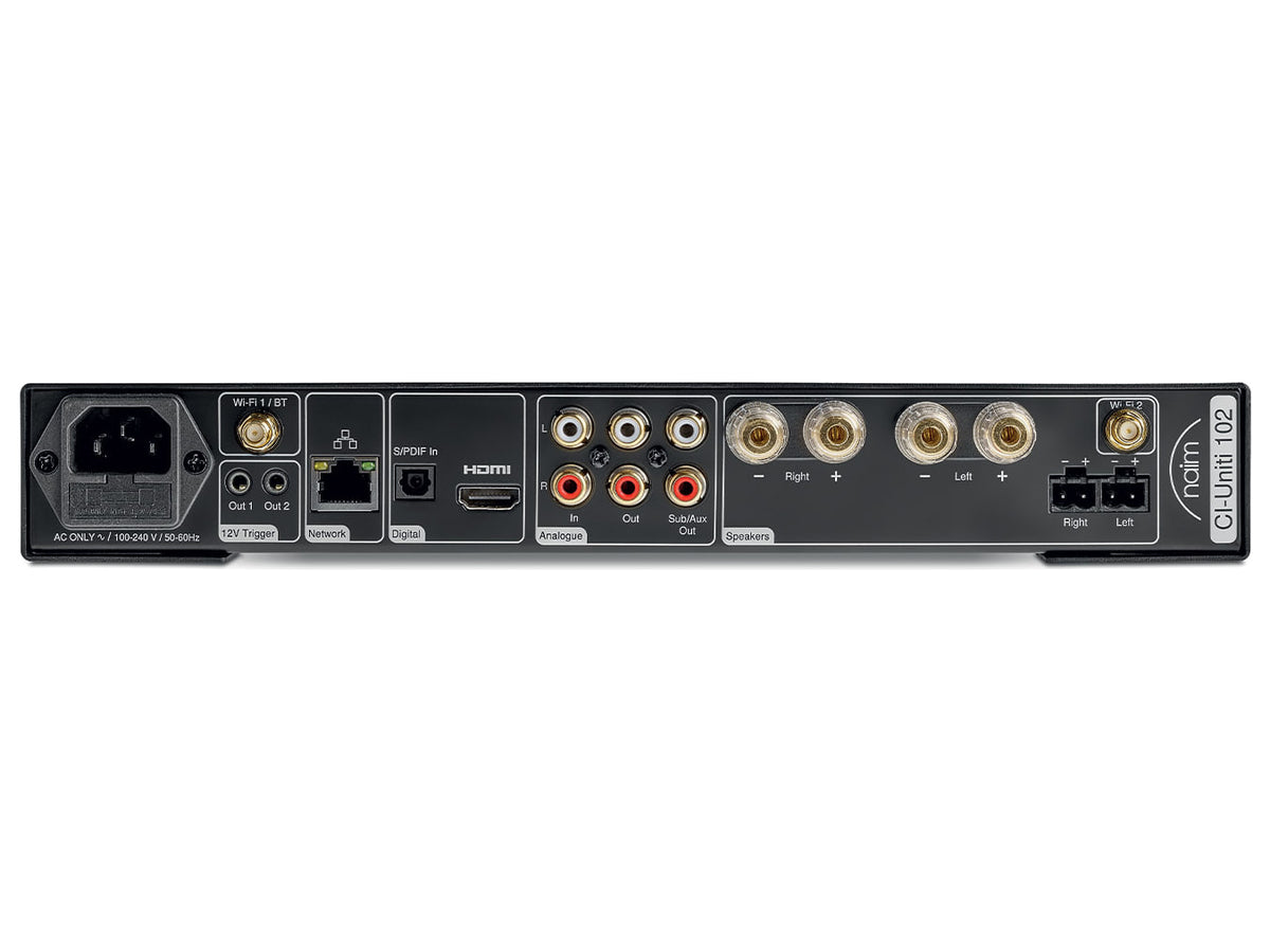 Naim CI-Uniti 102 — Vista posteriore