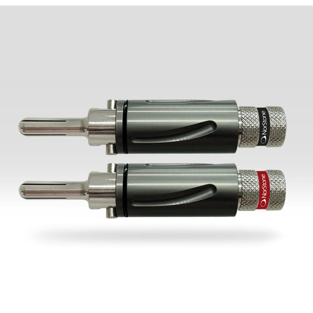 Norstone Banana Plugs BLS500 Silver, due connettori a banana