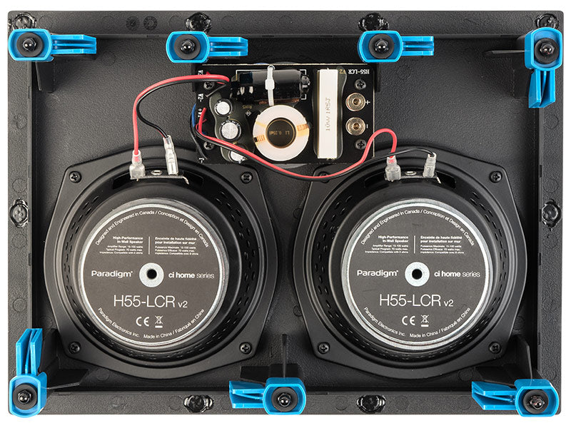 Paradigm CI Home H55-LCR v2, vista posteriore