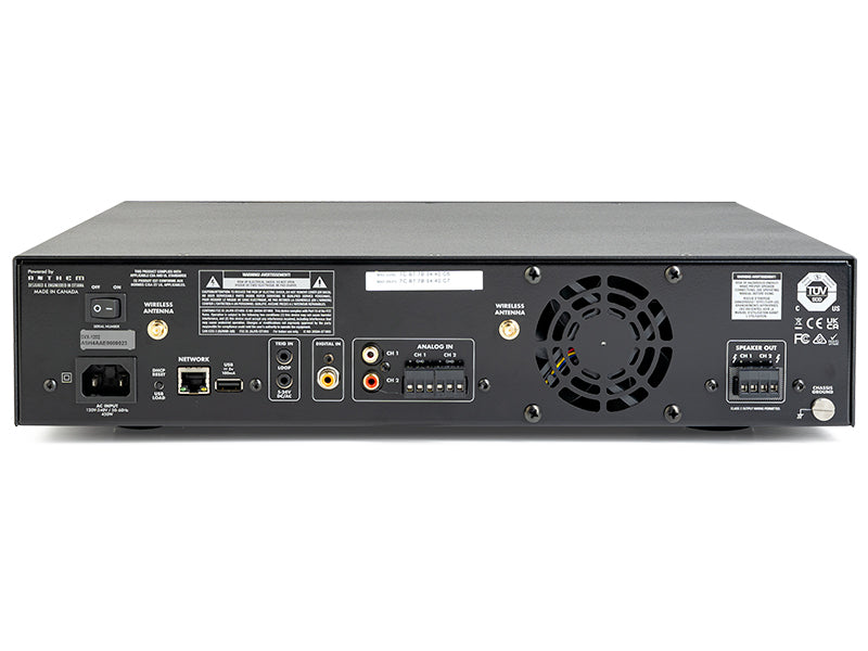 Paradigm SVX-1202, vista posteriore