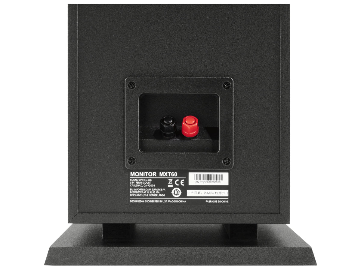 Polk Audio MXT 60 — Vista posteriore