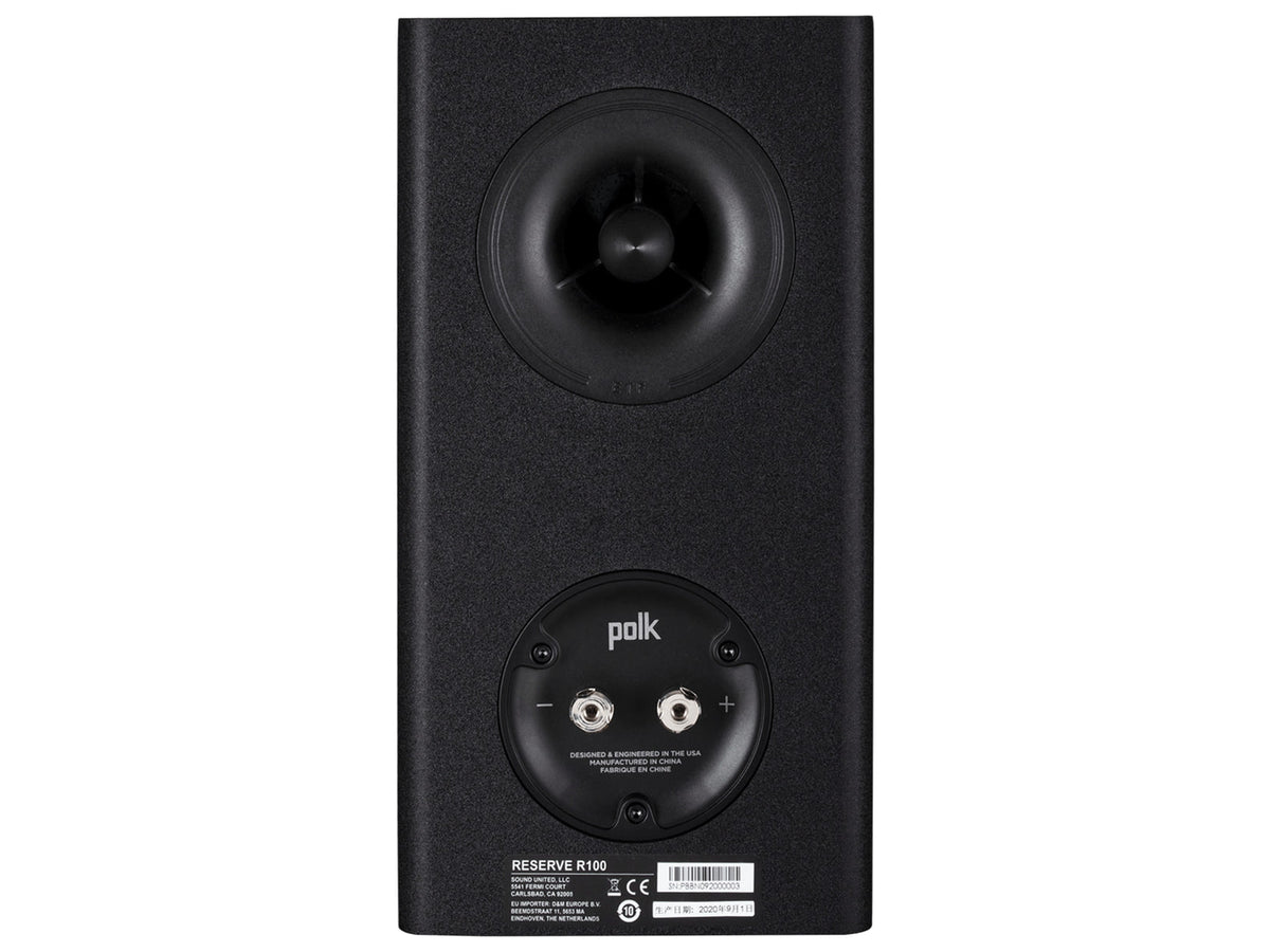 Polk Audio Reserve R100 — Vista posteriore