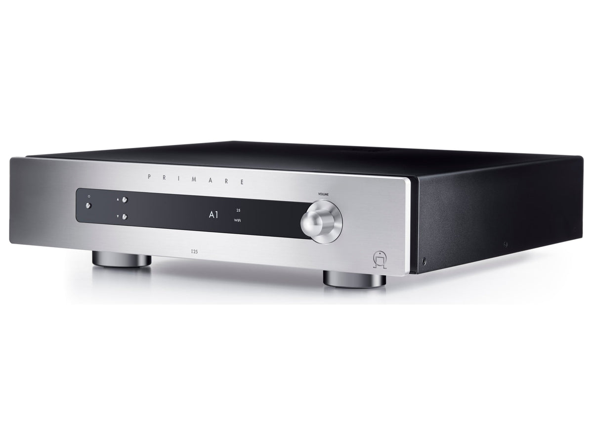 Primare I25 Prisma, Vista frontale 3 Finitura Titanio
