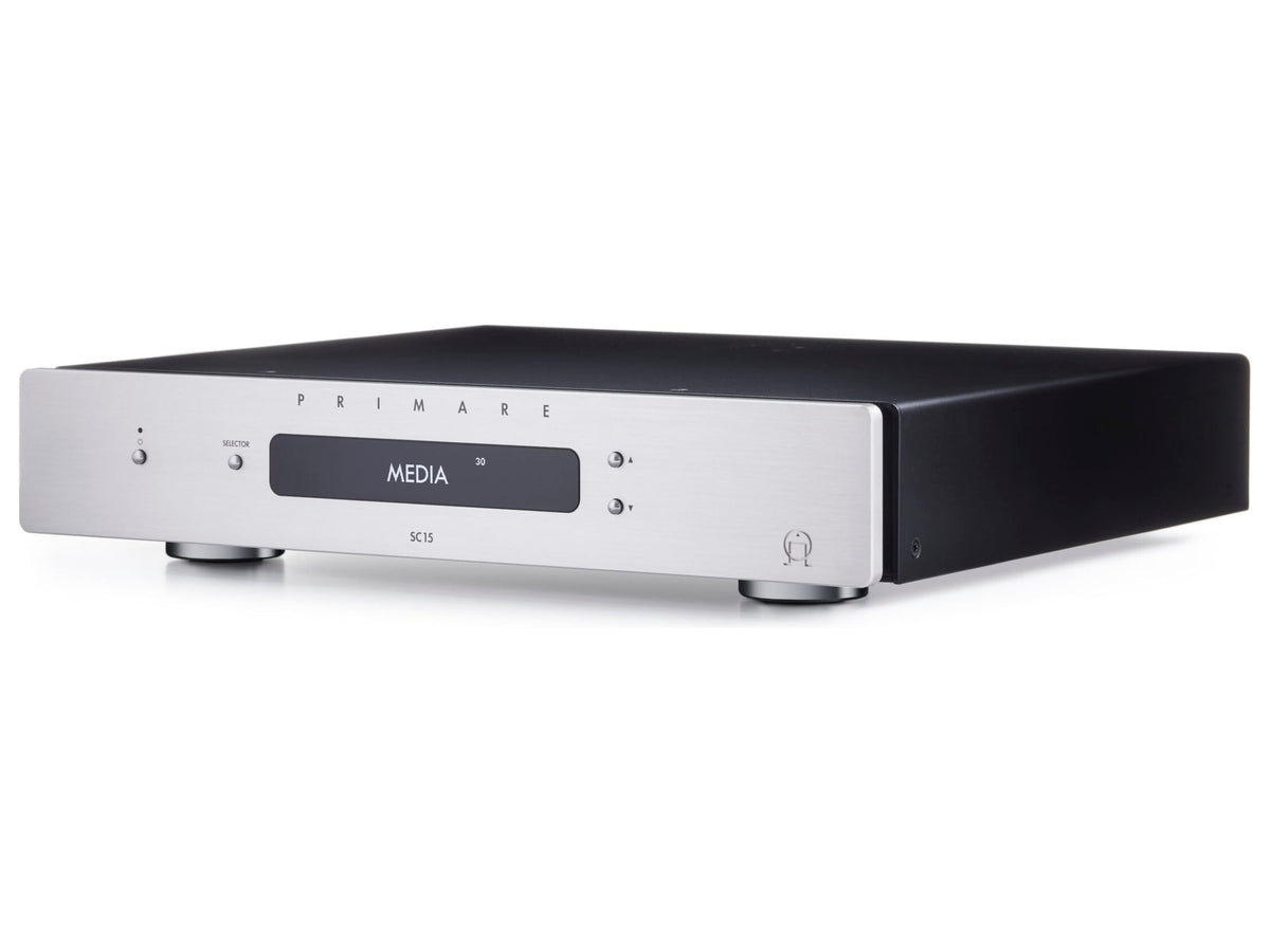 Primare SC15 Prisma MK2, Vista frontale 3 Finitura Titanio