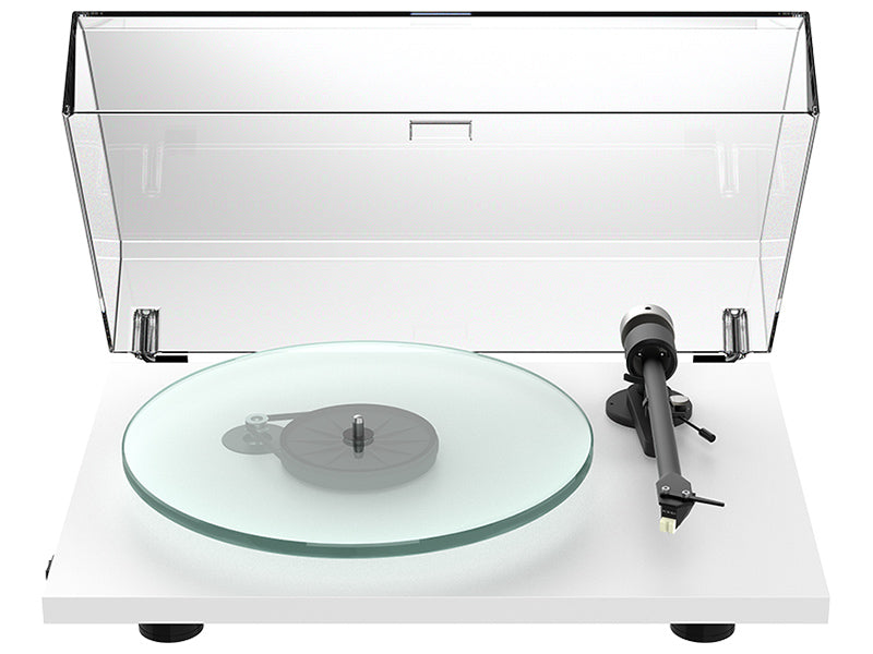 Pro-Ject T2, Vista frontale 2 Finitura Bianco