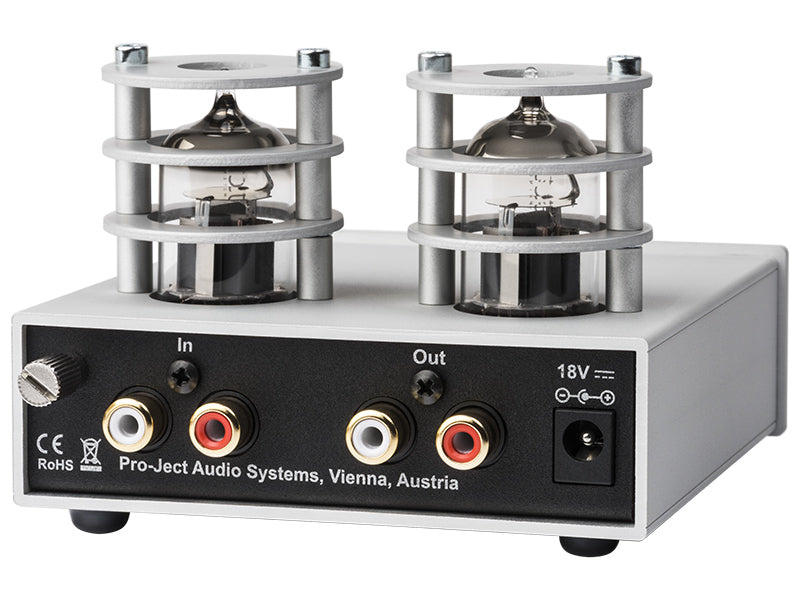 Pro-Ject Tube Box S2, vista posteriore