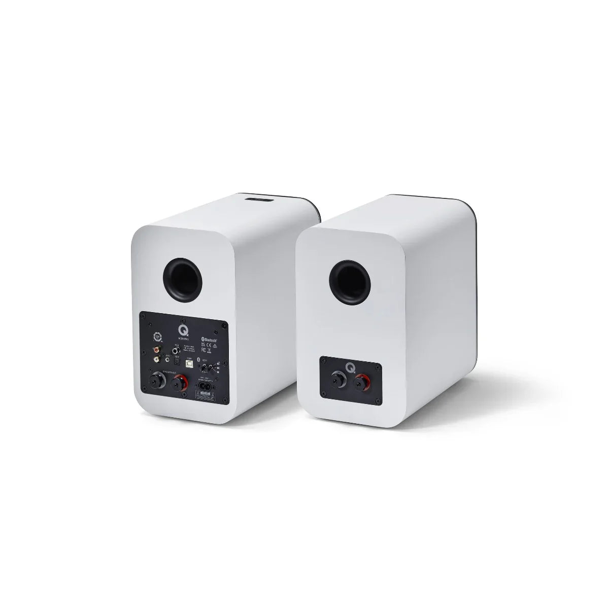 Q Acoustics M20 HD, Vista posteriore Finitura Bianco
