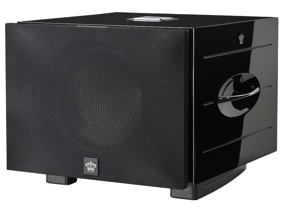 REL Carbon Special Black Label, vista laterale