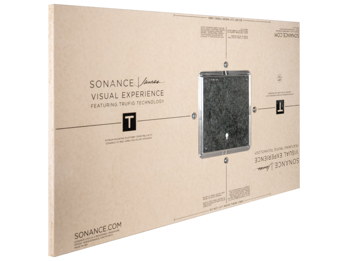 Sonance VX4 Piattaforma di montaggio TRUFIG, Quadrata / 5/8"