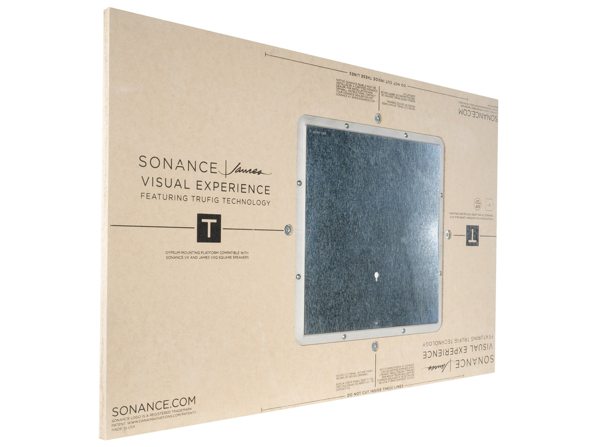Sonance VX8 Piattaforma di montaggio TRUFIG, Quadrata / 5/8"