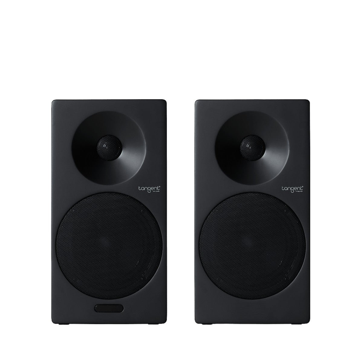 Tangent Spectrum II X5 Active BT, finitura nera, la coppia vista di fronte