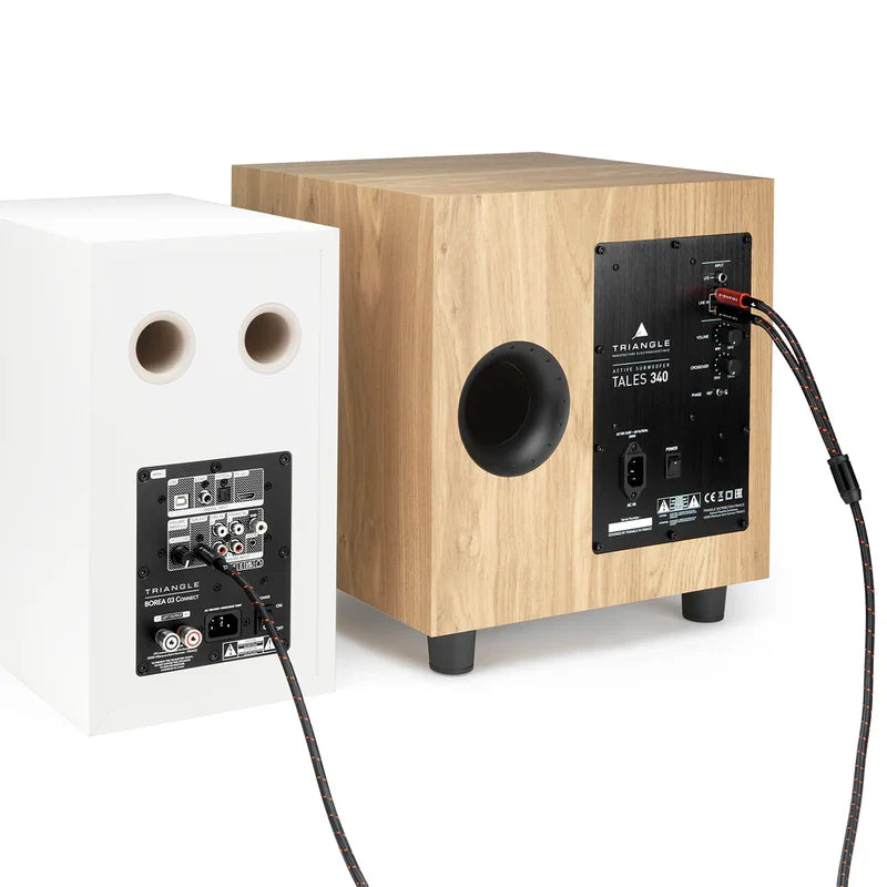Triangle Red Cable Subwoofer, foto ambientata