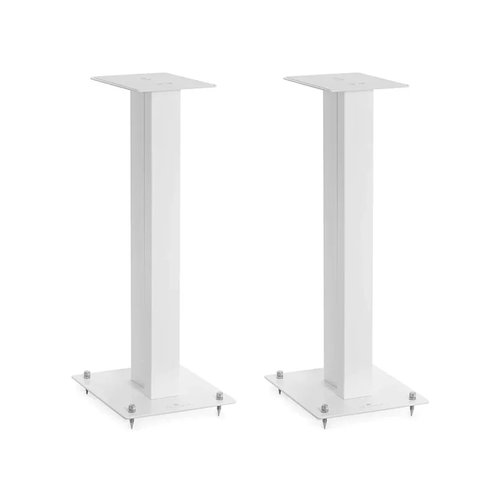 Triangle Stand S02, Bianco, vista laterale