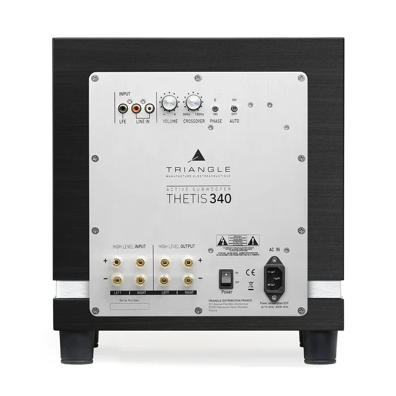 Triangle THETIS 340 — Vista posteriore
