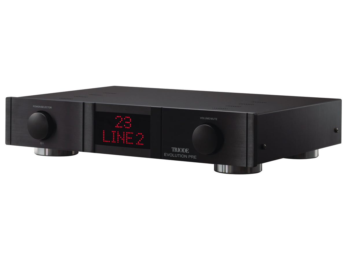 Triode Evolution Pre — Vista di tre quarti