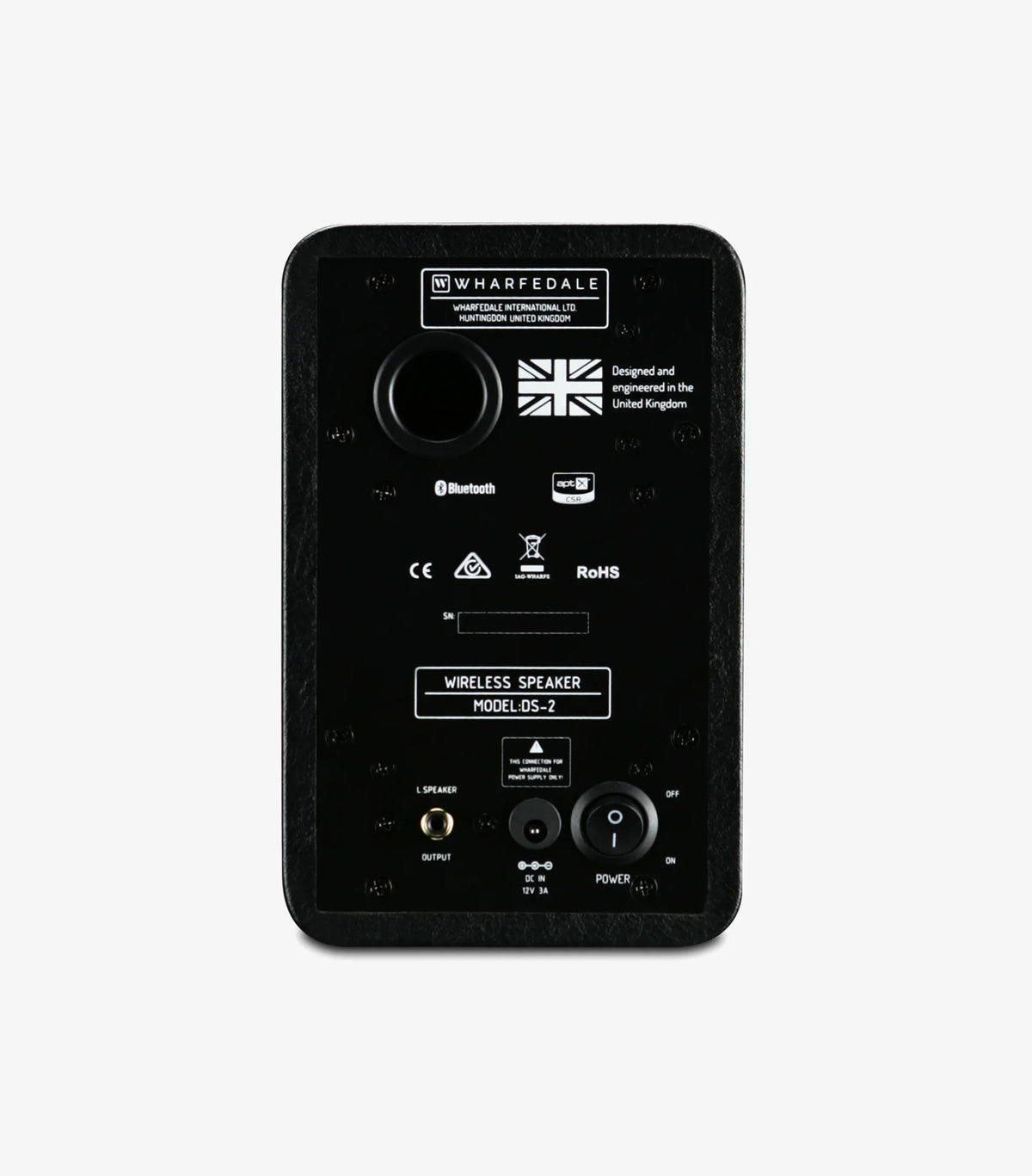 Wharfedale DS-2 — Vista posteriore