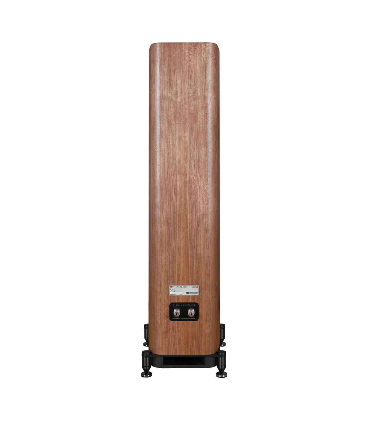 Wharfedale Evo 5.3, Noce, vista posteriore